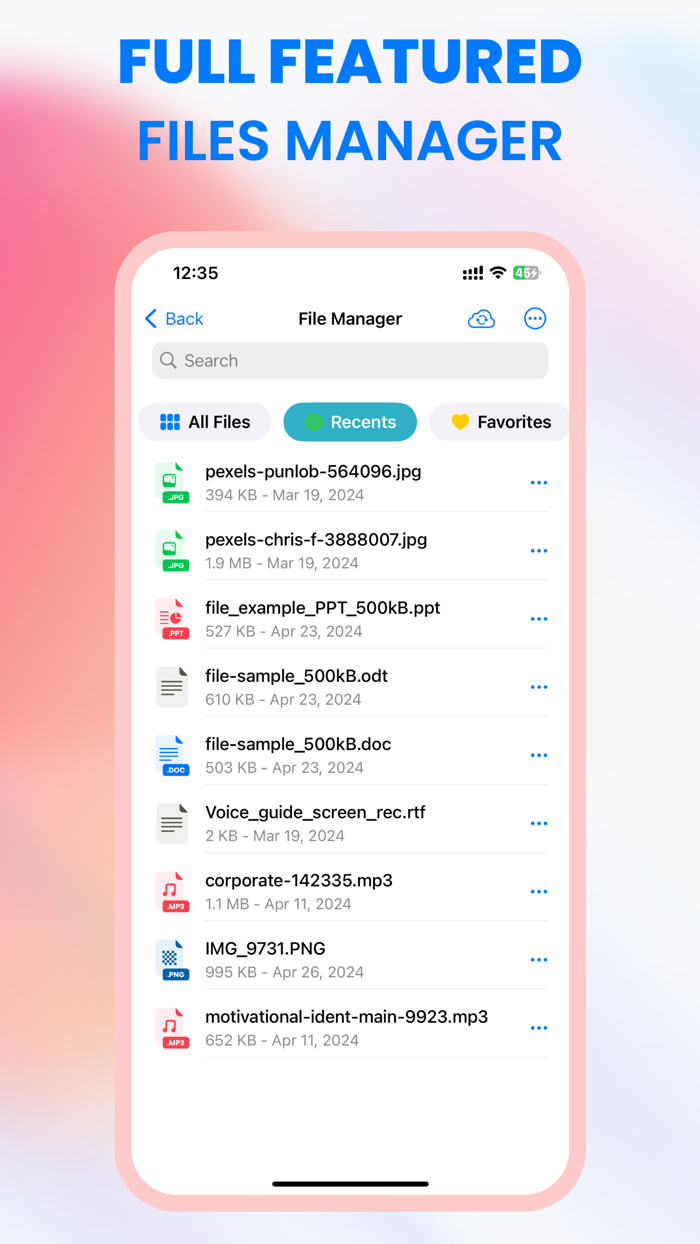 Offline Files Download Manager