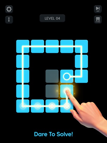 Block Fill Line Puzzle Game iPad screenshot