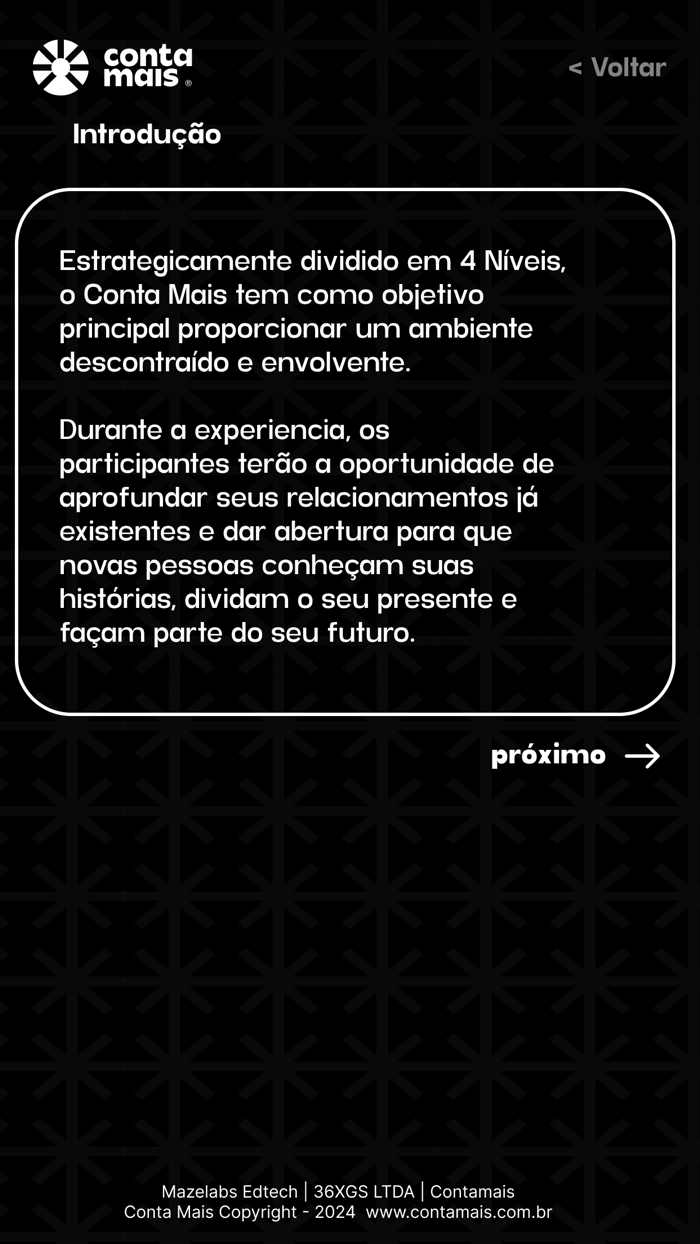 Conta Mais Experience