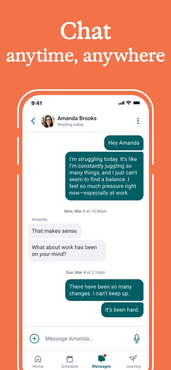 Talkspace app screenshot 5