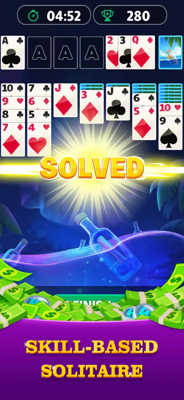 #3. Solitaire Arena - Win Cash (iOS) 由: Mobile Fox Limited