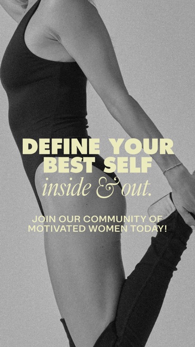 Barre Definition iPhone screenshot 7 - Health & Fitness app