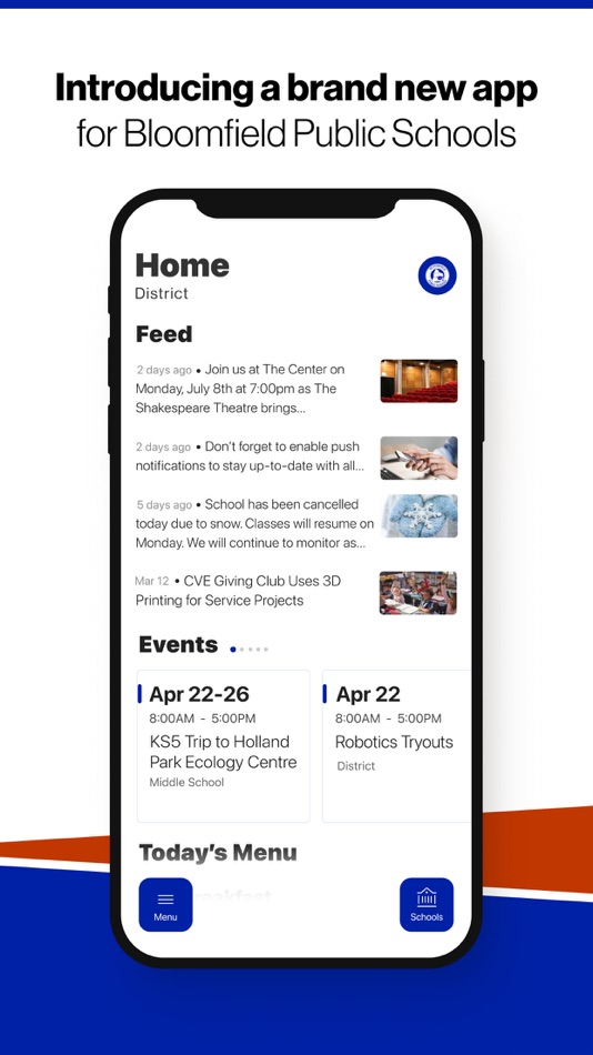 #1. Bloomfield Public Schools, CT (iOS) 由: Bloomfield Public Schools