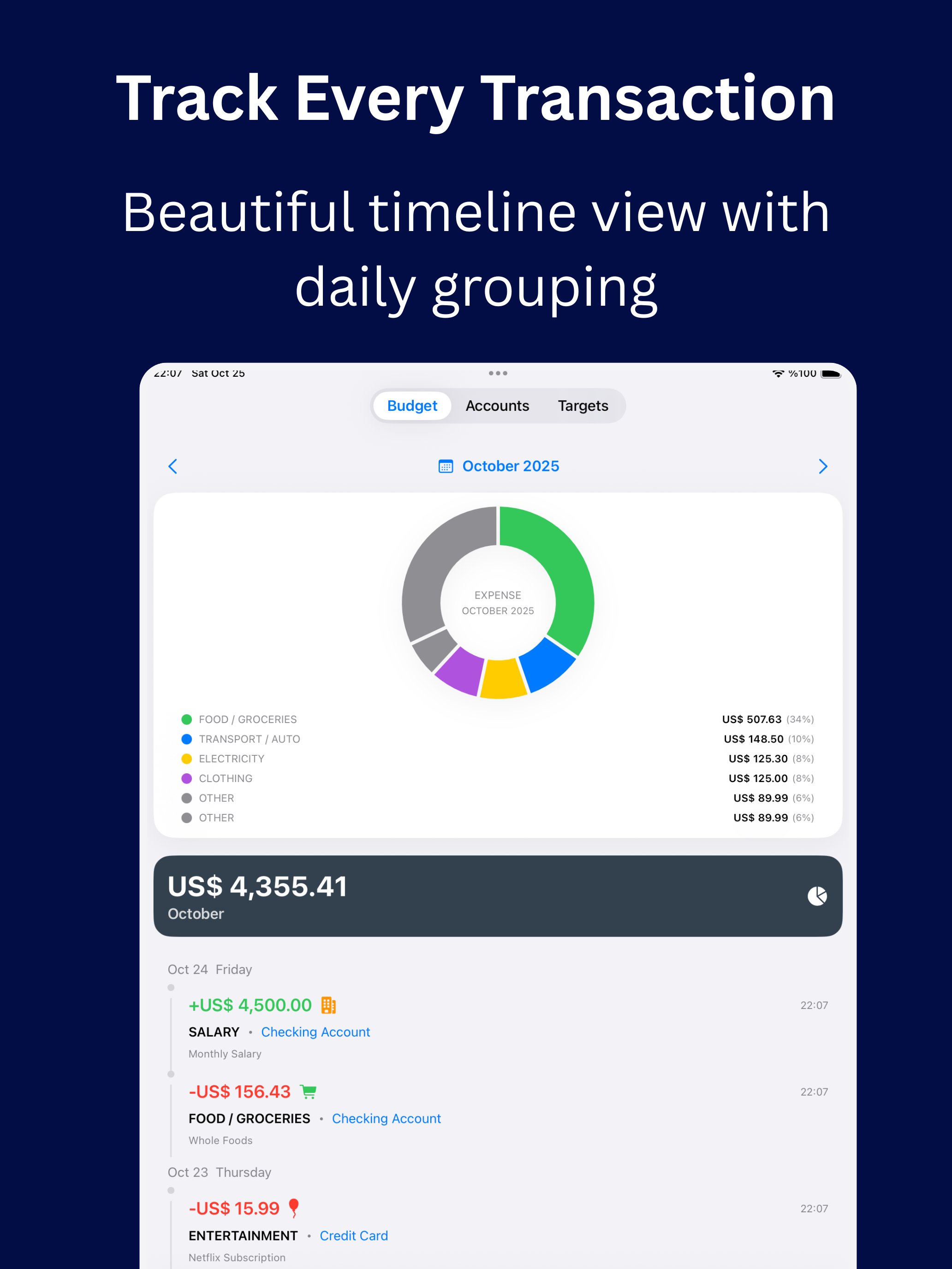 Pocket - Budget Tracker