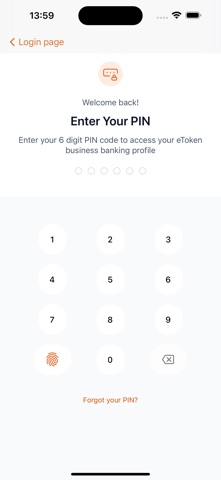 GTBank UK eToken screenshot