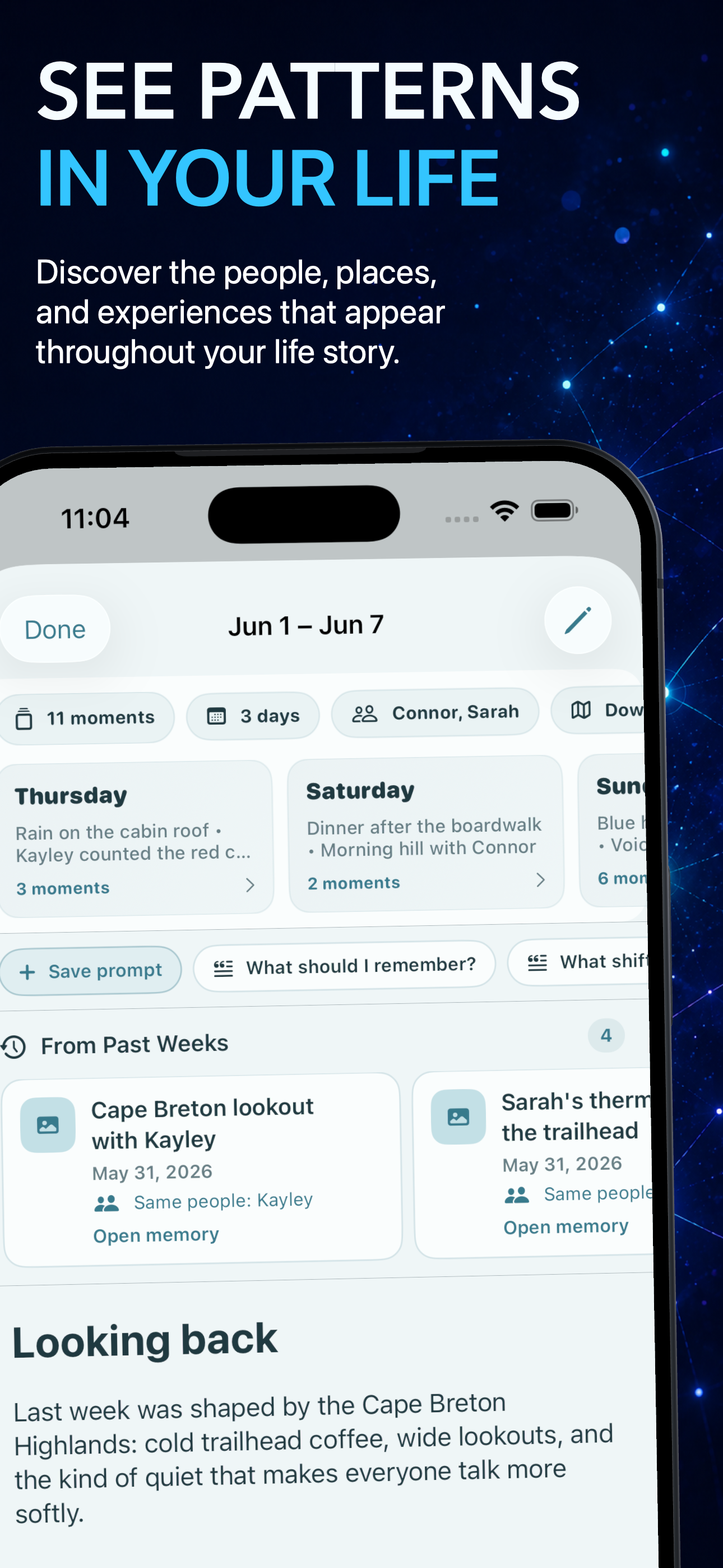 Moments Later – Memory Journal