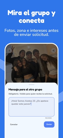 Blent: Planes en Grupo screenshot
