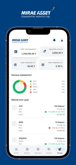 Mirae Asset Mongolia screenshot 2
