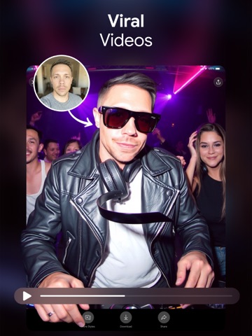 Viveo: AI Video Generator iPad screenshot