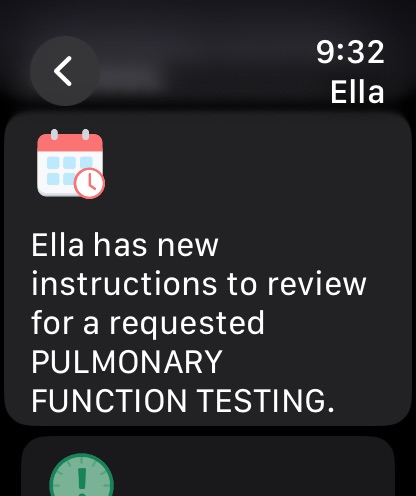 Apple Watch screenshot