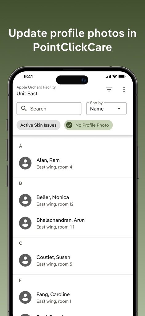 PointClickCare ChartPic - Medical App | MWM