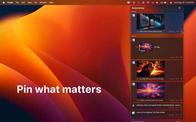 Screenshot 3 of Awesome Copy Clipboard History 5.05
