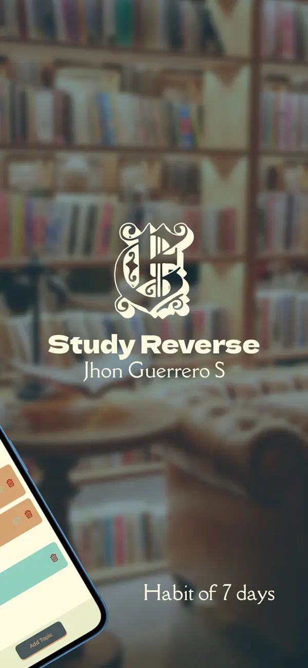 #2. Study Reverse (iOS) โดย: JHON FREDDY GUERRERO SANTOS