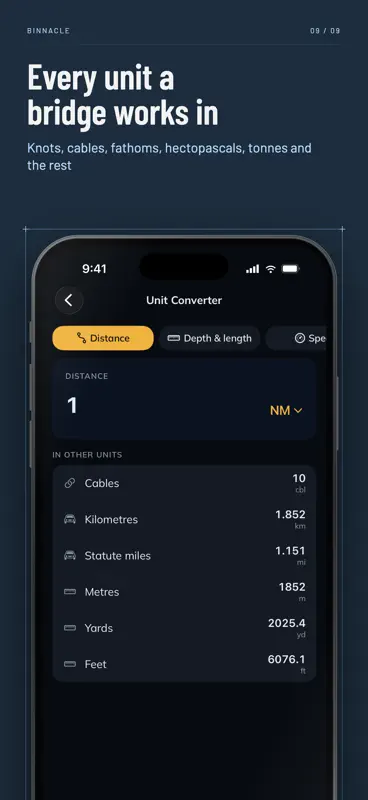 Binnacle: Nautical Calculator screenshot 9 of 9