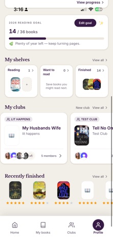 Bookd Club screenshot