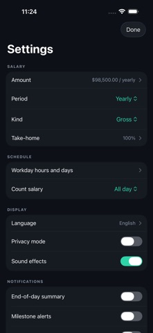 Payee: Watch Your Salary Grow screenshot