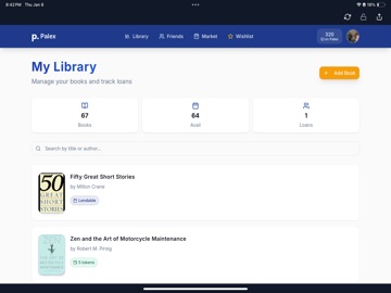Palex Library ipad screenshot 4