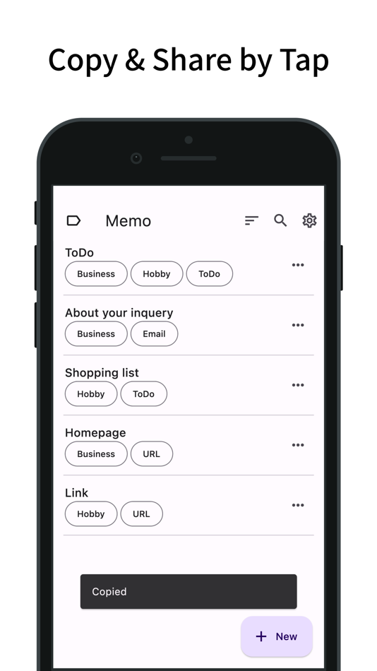 #1. Memo: copy & share templates (iOS) 由: enoiu