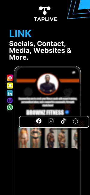 Taplive-Link in Bio screenshot 3