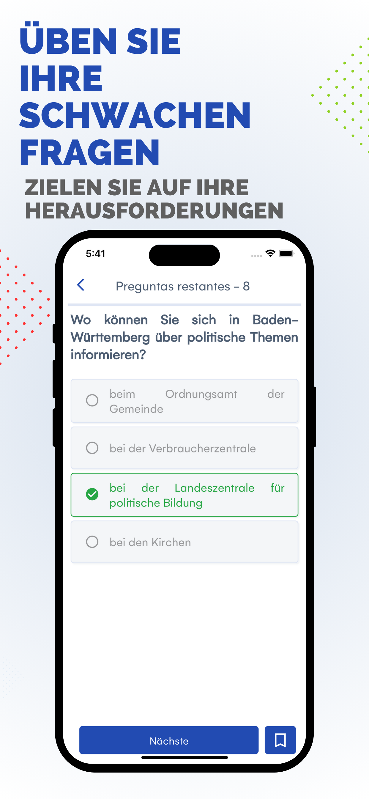 Einbürgerungstest Deutschland.