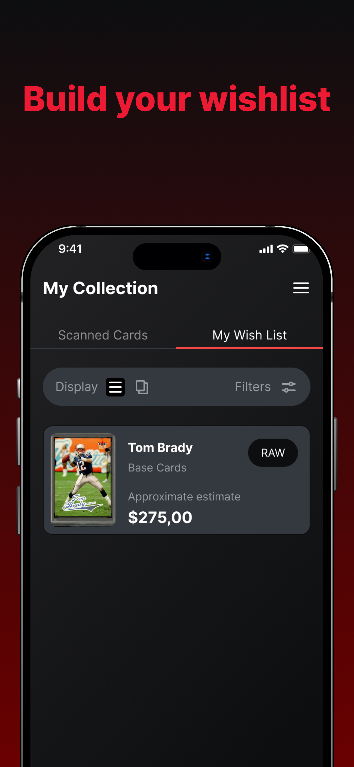 Football Card Scanner & Value