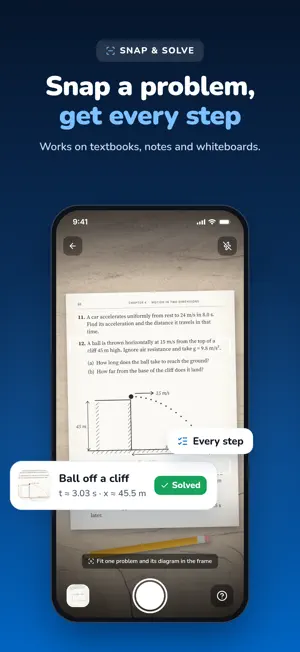 Physics Ai: Study & Solve screenshot 1