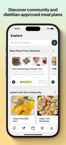 Kiwee - Recipe Nutrition AI iPhone screenshot