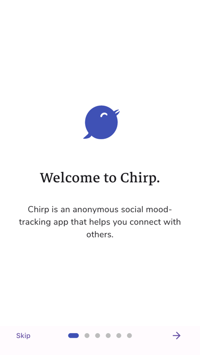 Chirp: Social Mood Tracker Screenshot