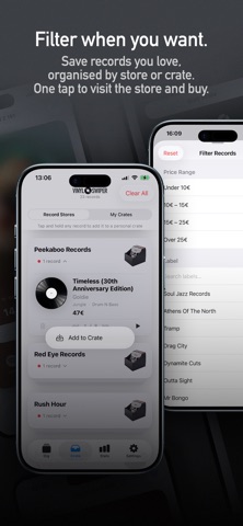 Vinyl Swiper iPhone screenshot