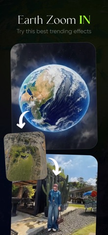 Earth Zoom Out : OrbitClip screenshot