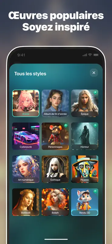 AI Art Generator: Photo, Anime screenshot 8 of 10