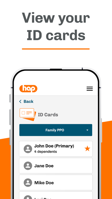 HAP (Health Alliance Plan) Screenshot