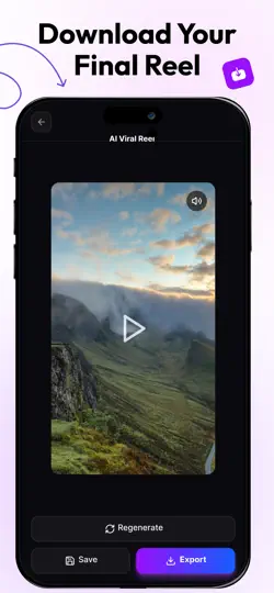 Screenshot von Ai Reels Maker For Instagram auf dem iPhone 5
