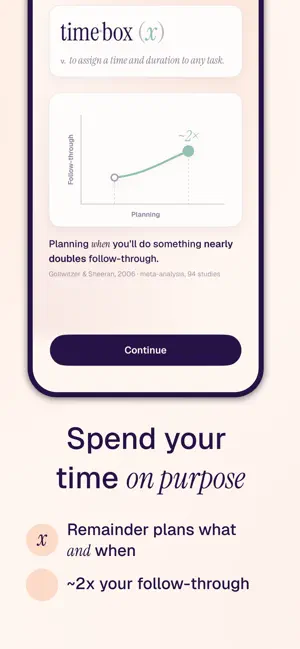 Remainder: Timebox To Do List screenshot 2