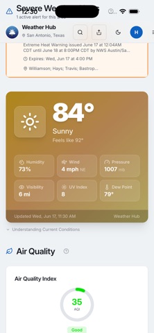WeatherHub: Real Time Weather screenshot