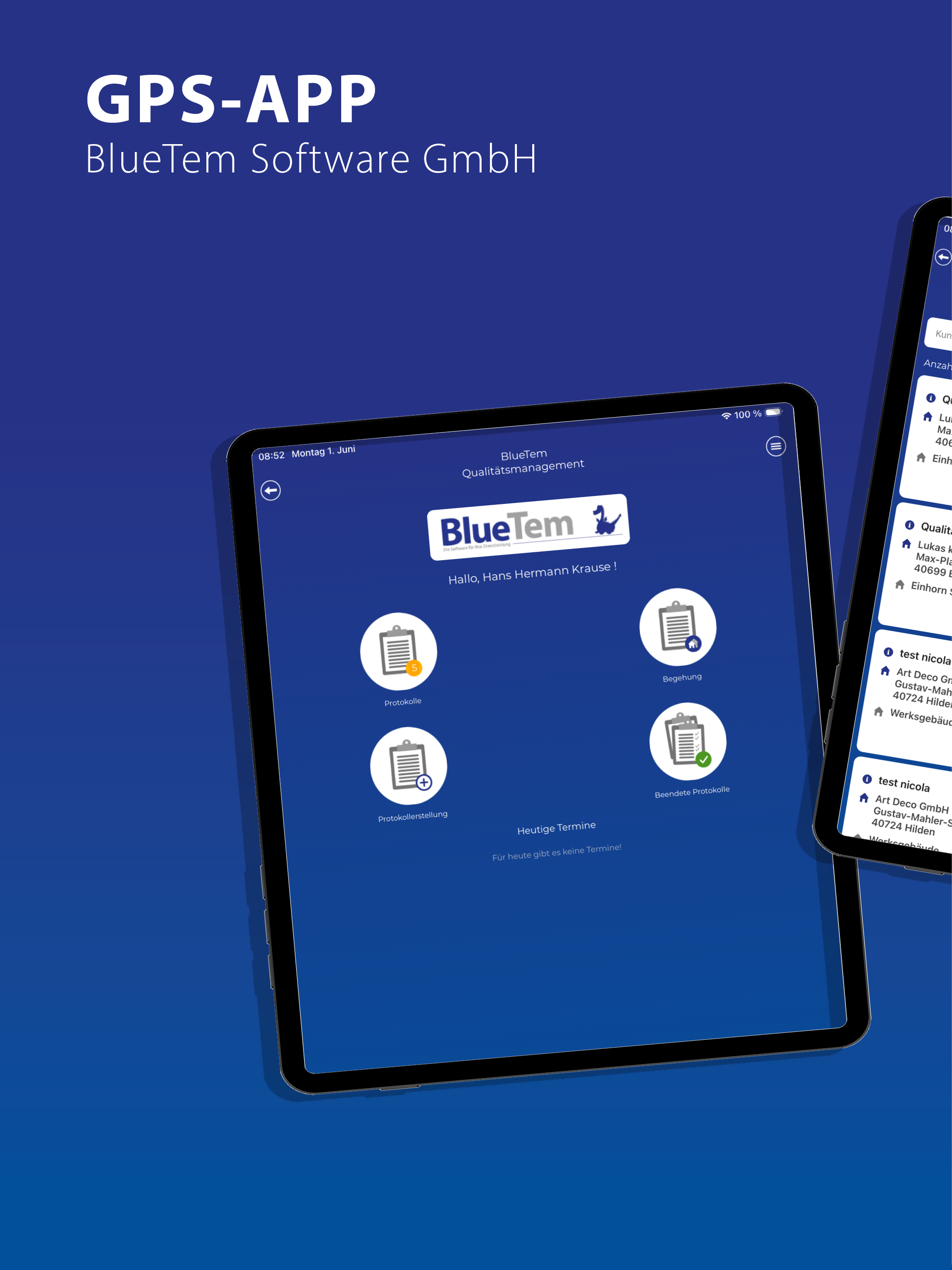 BlueTem - Qualitätsmanagement screenshot 4