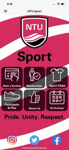 NTU Sport screenshot #1 for iPhone