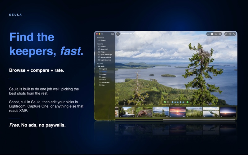 Seula: Photo & RAW Viewer screenshot