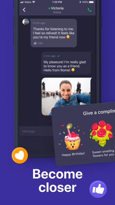 Wakie Chat: Talk to Strangers Screenshot
