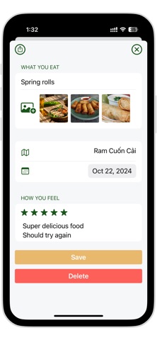 Food Lover Diary screenshot