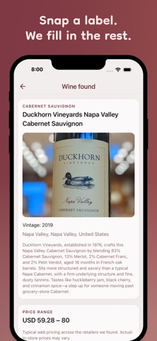 WineLog - Your wine guide screenshot