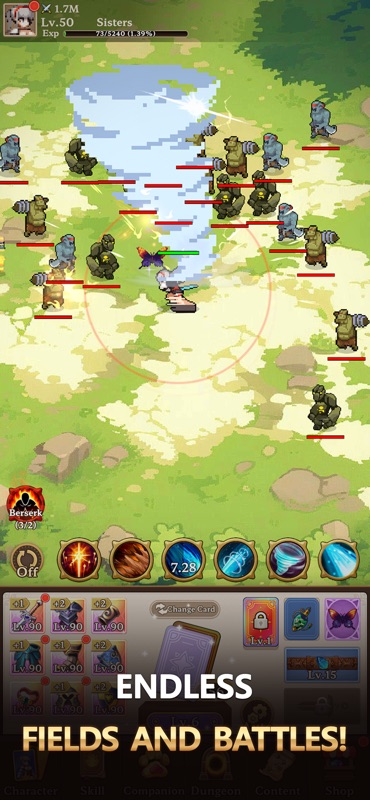 Dungeon Sisters : IDLE RPG screenshot 5