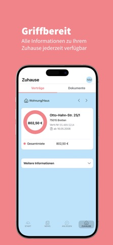 gut wohnen screenshot