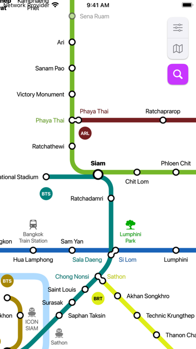 Screenshot #1 pour Bangkok City Metro