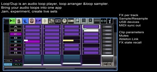 LooP'Dup - AudioClip Performer のスクリーンショット