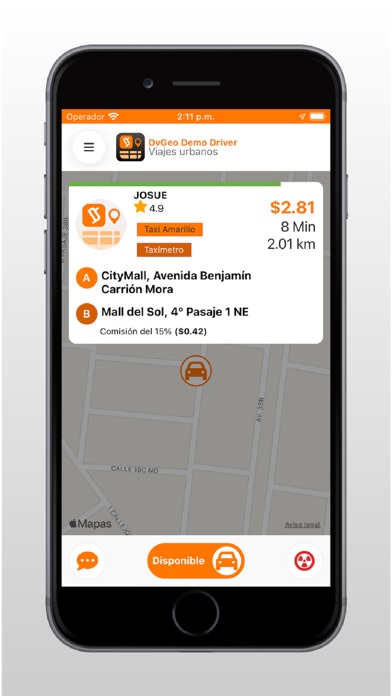 DvGeo Driver Screenshot