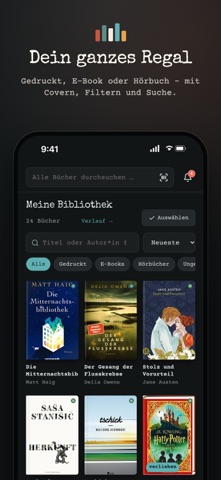 bookshelv screenshot 2