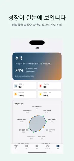 Captura de pantalla de 기계경비지도사 1차 | 2026 대비 en iPhone 5
