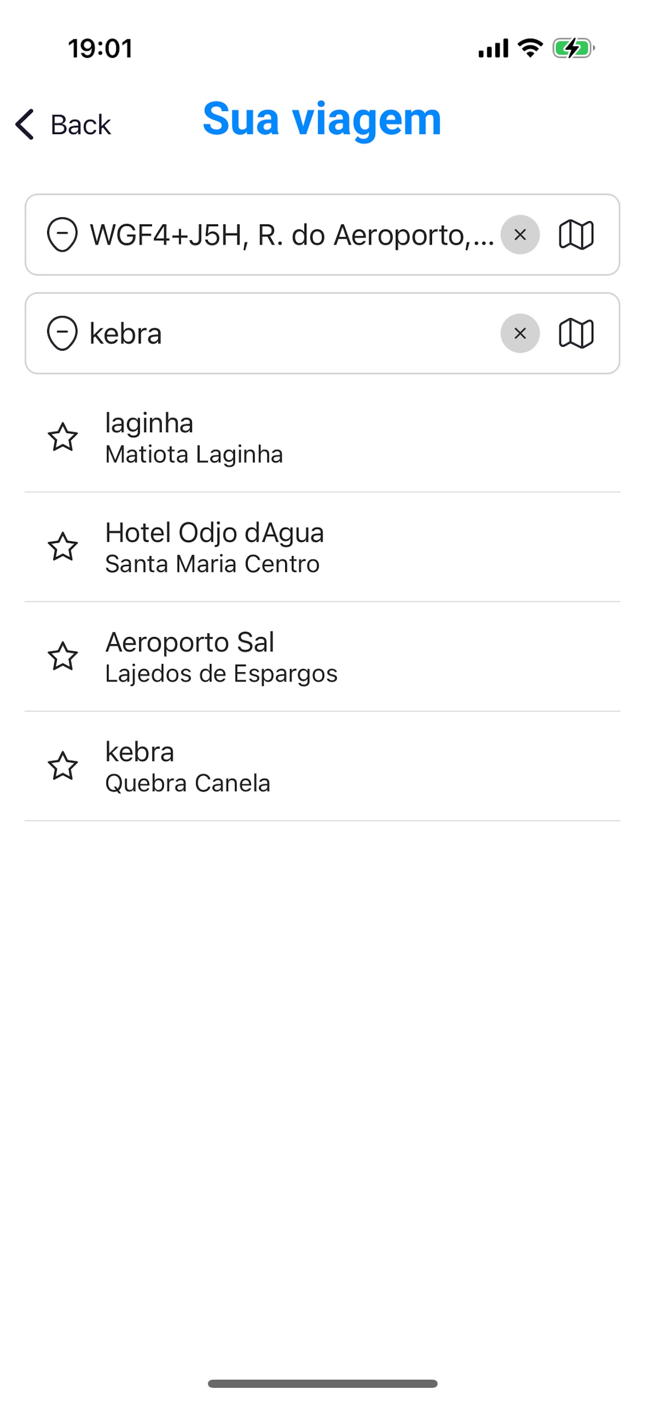 Screenshot 2 of Taxi Seguro - Cabo Verde
