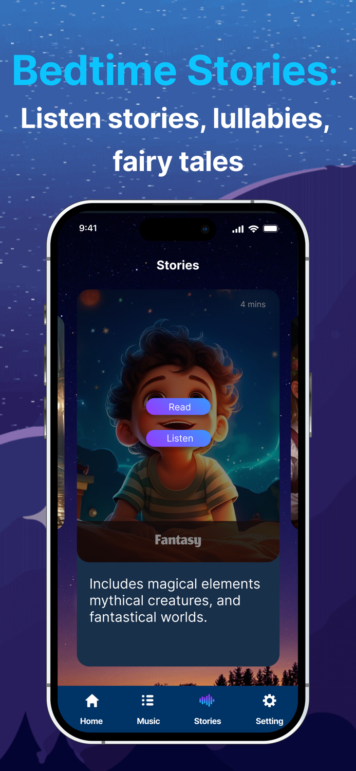 Easy Sleep Sounds and Stories